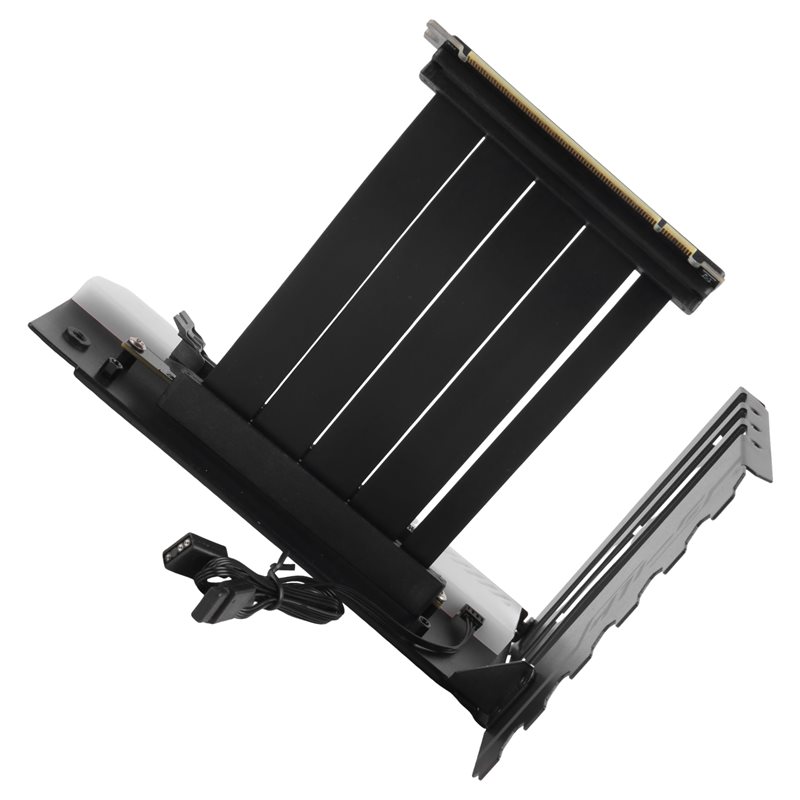 Pcie 4.0 X16 Riser Cable 90 Degree - Vertikale GPU-Montagehalterung mit PCI-E 4.0 X16