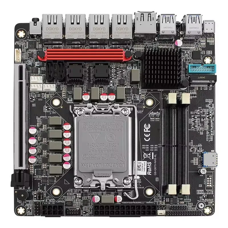 vPro Q670 NAS Motherboard Max  – Lga 1700 Ddr5 Itx Motherboard Bewertung und Preis