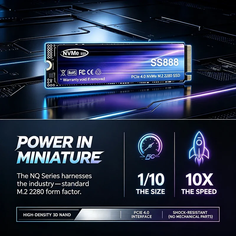 Neue SS888 M.2 SSD-Festplatte, – M.2 Nvme 4Tb Pcie 4.0 Ssd Bewertung und Preis